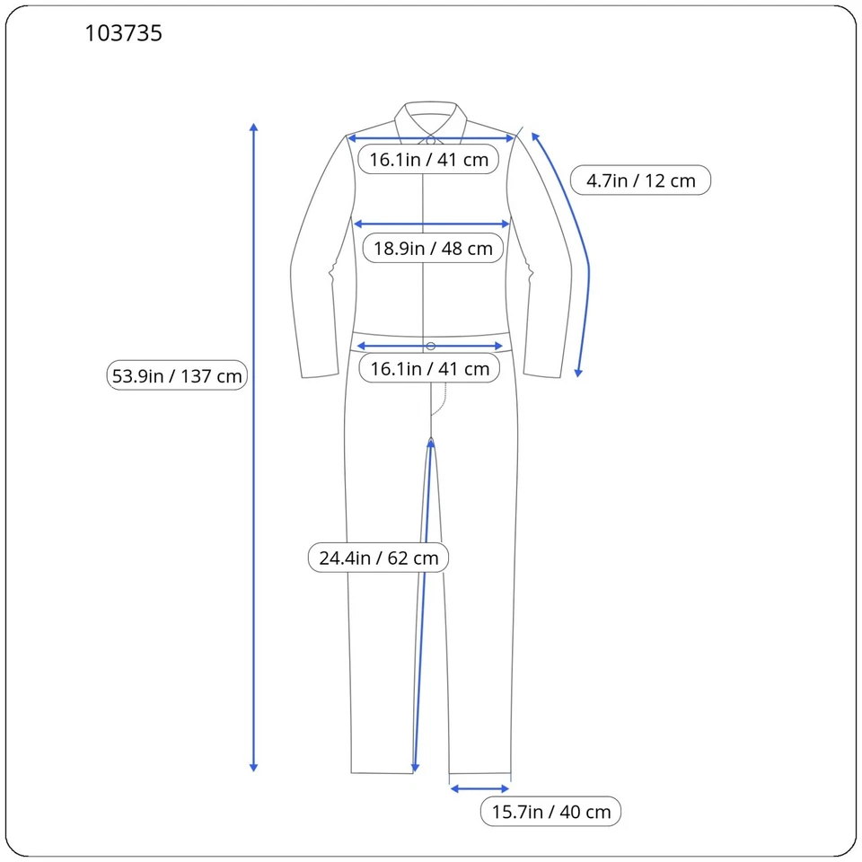 Cop Copine Rhubarbe Overall Damen (EU) 42 Mit Reißverschluss - Bild 3 von 4