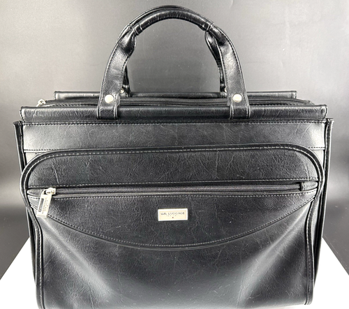 U.S. LUGGAGE NEW YORK BRIEFCASE LAPTOP CASE BUSINESS TRAVEL BAG 12"x17" VTG - Picture 6 of 20