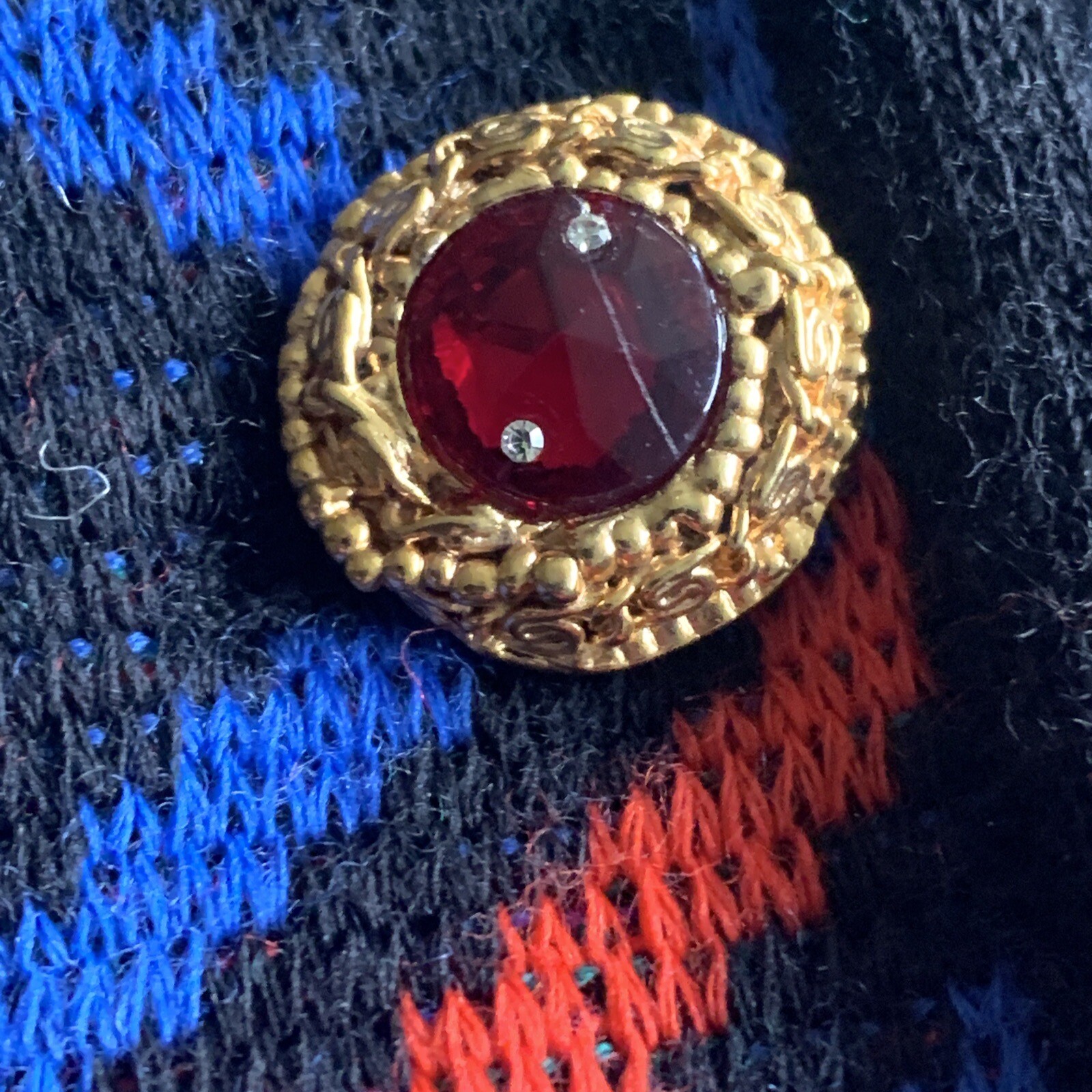 GONNA VINTAGE YVES SAINT LAURENT RIVE GAUCHE stile 780 taglia 49 colore 2 lana