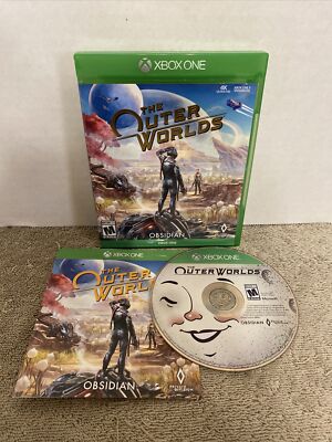 The Outer Worlds (Xbox One, 2019) Complete Tested Open World RPG Game Obsidian M