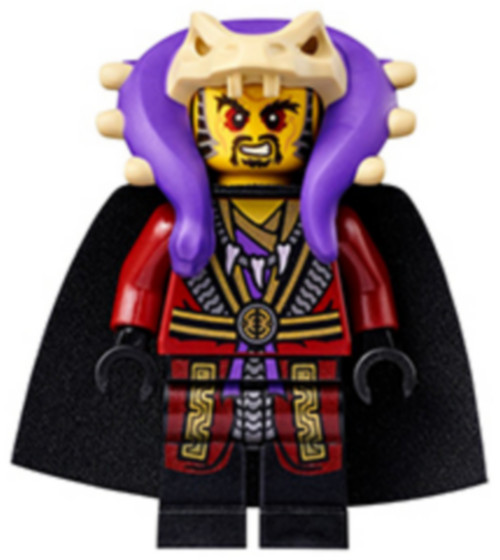 Figurine LEGO Master Chen 70749 pour Histoires Ninjago Enfant 6-12 ans