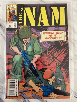 THE 'NAM #82 MARVEL 1993 VIETNAMKRIEG NIEDRIGER DRUCK SEHR GUTER ZUSTAND ORIGINALBESITZER