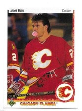JOEL OTTO 1990-91 UPPER DECK CARD NEAR MINT CONDITION
