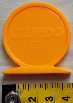 Junior Cluedo gelbe Medaille McDonalds Happy Meal Colonel Senf Ersatzteil