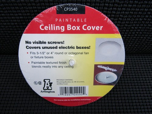 Arlington CP3540 Paintable Ceiling Box Cover Round/Oct Boxes - Lot of 27