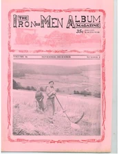 The Thresherman, Sawyer Massey, 6HP International Gas Engine 1960 Iron Men Album