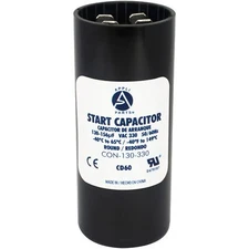 Motor Start Capacitor 130-156 Mfd 330 VAC Electric Motor CON-130-330