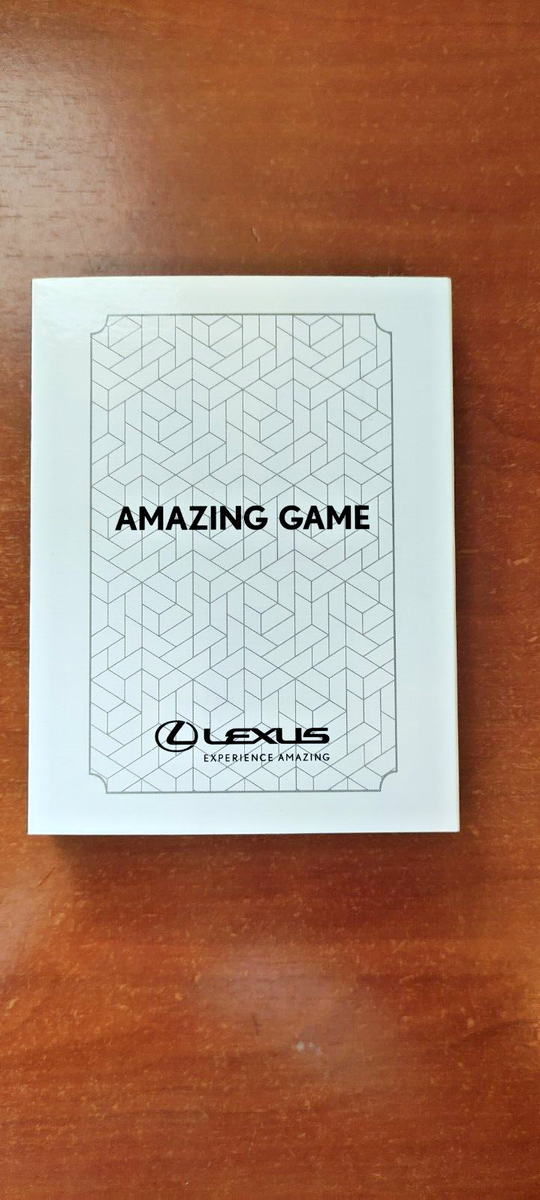 道楽　2個 RARE LEXUS PLAYING CARDS , 2 DECKS BRAND NEW | eBay