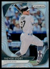 2020 Panini Prizm Silver Prizm Trevor Story Colorado Rockies #212