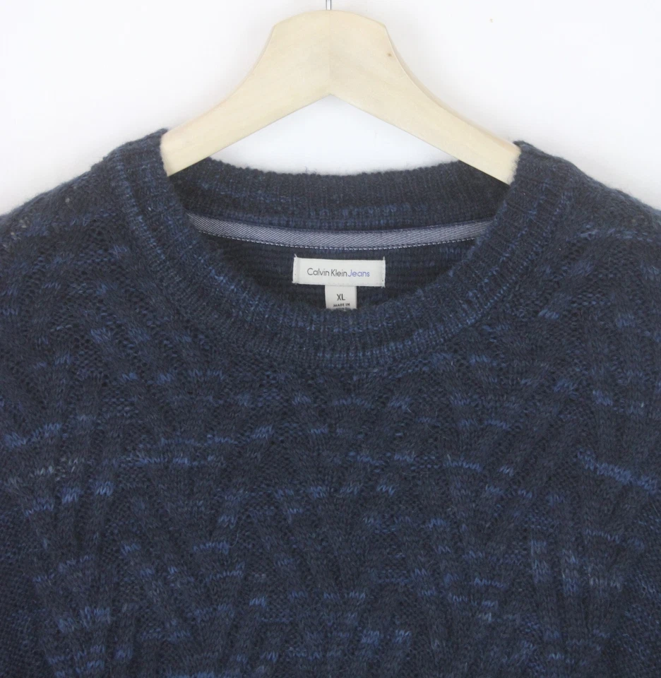 Calvin Klein Jeans Jumper Herren Zur Seite fahren X LARGE - Bild 4 von 4