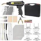 Hot Stapler Car Bumper Fender Fairing Welder Gun Plastic Repair Kit +800 Staples