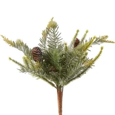 Factory Direct Craft Artificial 14" Pine Spray with Pinecones