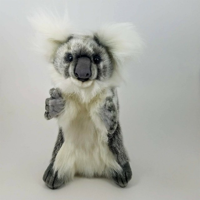 Koala Full Body Hand Puppet by Hansa Realistic Look Plush Animal Learning Toys | eBay