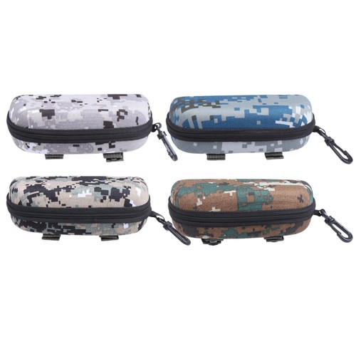 4 Pezzi Custodia per Occhiali da Sole Custodia con Cerniera Portatile Occhiali - Foto 2 di 11