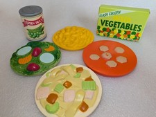 Melissa And Doug Fill Em Up Bowls Play Food Set of 4 Replacements Soup Salad
