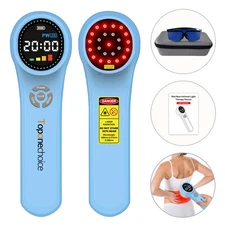 Cold Laser Therapy Device LLLT with LED Display, Infrared Light Therapy for Body
