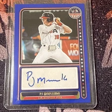 2024 Panini USA Stars & Stripes Blue SP Auto /100 PJ Morlando 🔥🔥