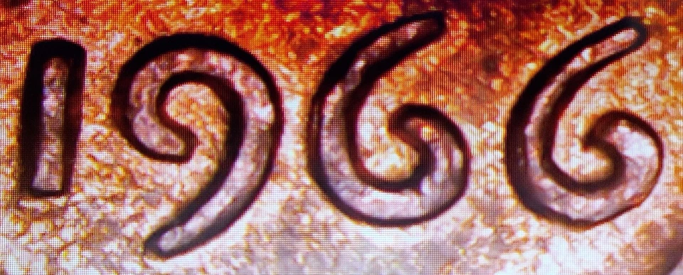 1966 Lincoln Memorial Cent Doubled Die Obverse FS-001 - Image 3 of 4