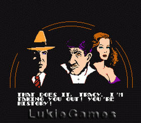 Dick Tracy - NES Nintendo Game