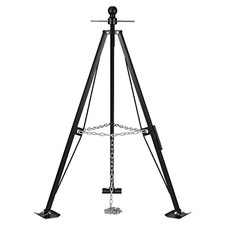 for 5th Wheel or Trailer, Fifth Wheel Adjustable Gooseneck Tripod Stabilizer