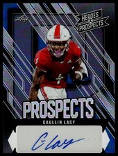 2024 Leaf Heroes & Prospects #AP-CL1 Caullin Lacy Prospect Autographs Blue #/49