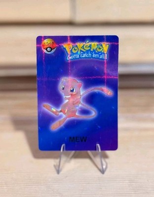 Classic 1999 Pokemon Vending Prism Sticker - Mew Solo Gallery #1352
