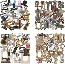 120 Pcs Vintage Scrapbooking Supplies for Junk Journal, Creative DIY
