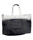 TUMI                    VOYAGEUR Just-in-Case Tote Black x White 156566A743