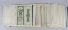 Lot of 100 New York Central Hudson River Railroad Co.$1000 Mortgage Bond 50 Year