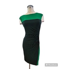 NWOT Chaps by Ralph Lauren Size XS Blue Green Dress