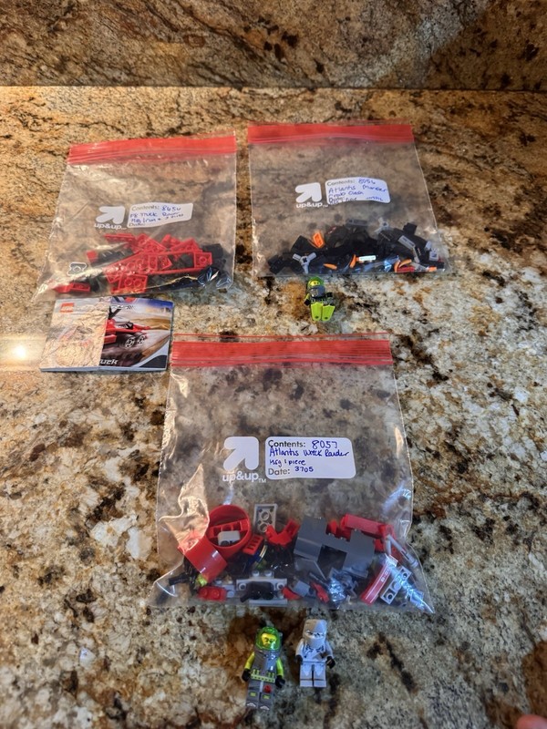 Lego Bundle: Sets 8056, 8656, 8057