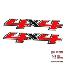 2pcs 4x4 Decals For Trucks Car Stickers Premium Series 4x4 Bedside Off Road