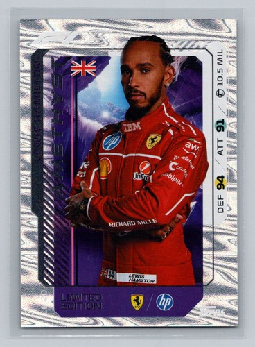 2025 Topps F1 Turbo Attax Limited Edition Lewis Hamilton #LE20 card