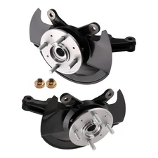 Complete Front Suspension Knuckle for Honda Civic 03-05 1.7L Driver Passenger