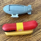 Hot Wheels Vintage Blimp Car Lot Goodyear Oscar Mayer 1993 1991 Gray Red Yellow