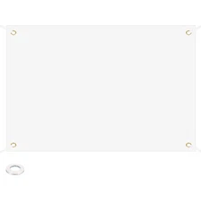 1 Set Large White Blank Banner and Signs 2x3Ft Sublimation Banners