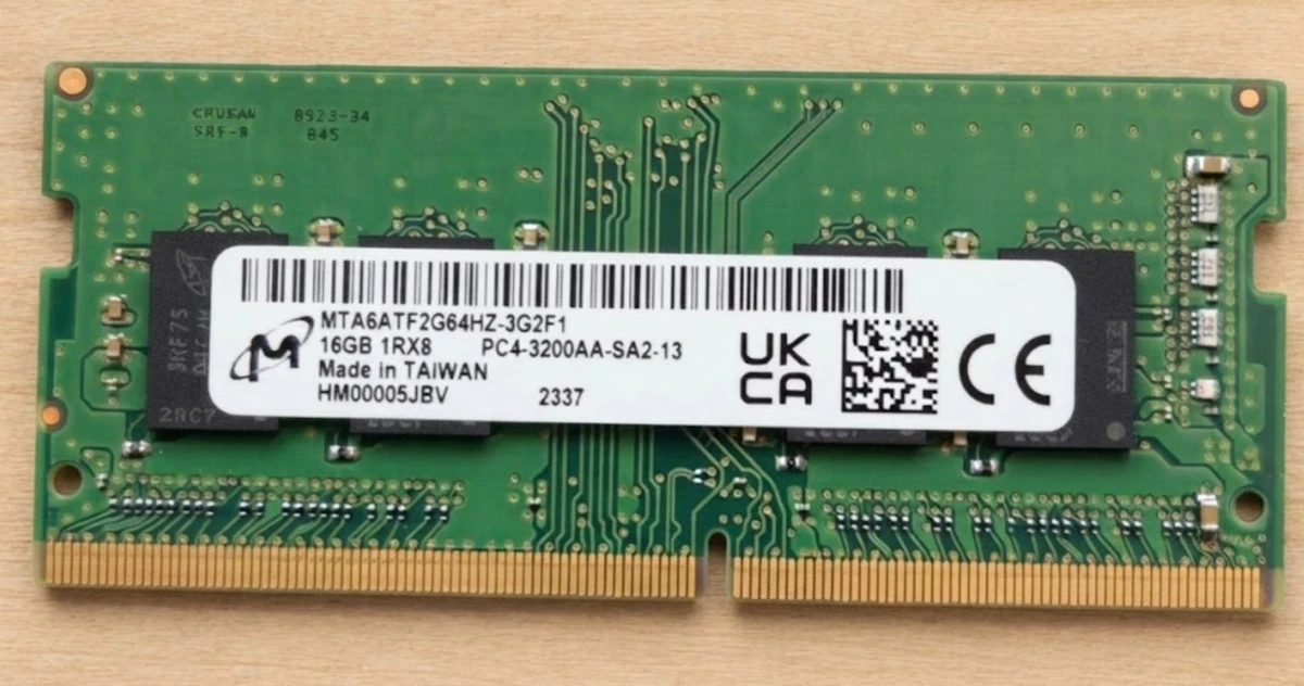 Micron DDR4 SDRAM 16 GB Total Capacity Memory (RAM) | Updated Oct 2026