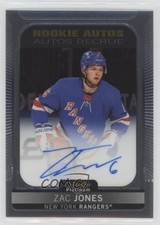 2021-22 O-Pee-Chee Platinum Rookie Auto Zac Jones #R-ZJ Auto 12g7