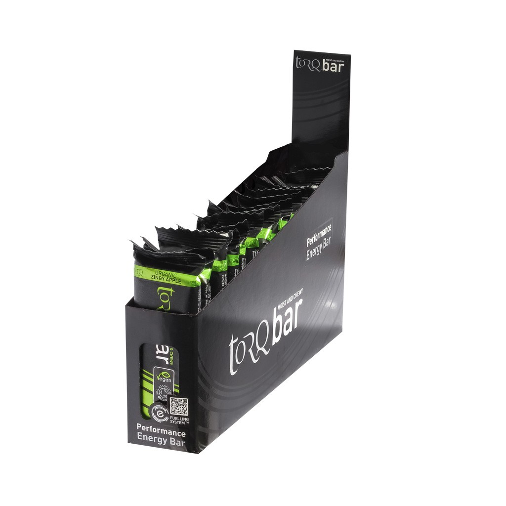 Энергетические батончики Torq Organic с сушеными бананами - Веганские, с низким содержанием жира, сертифицированные как органические