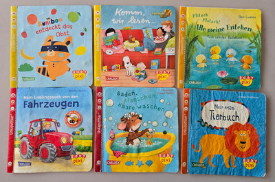 6 x BabyPixi unkaputtbar. Sammlung ab 12 Monate. Carlsen Verlag. Baby-Pixi