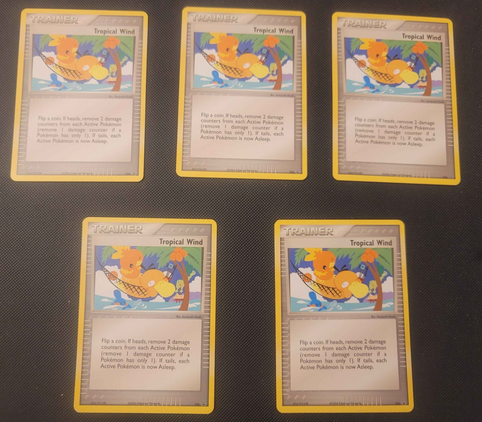 Pokémon Tropical Wind Black Star Promo 026 Nintendo 2004 World Championships
