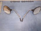 RD 400 Yamaha  Mirrors,  Pair,  chrome stems,   just like originals circa 77-79