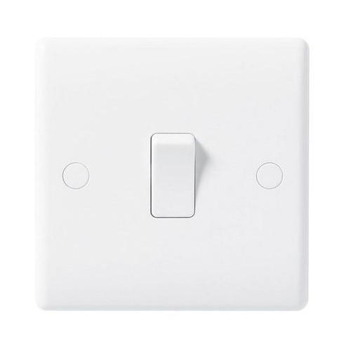 BG 812-01 NEXUS 10AX Plate Switch 1 Gang 2 Way Light Switch NEW