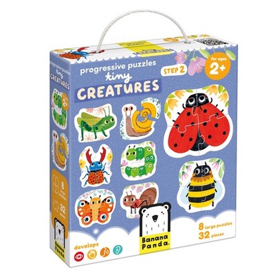 Progressive Puzzles Tiny Creatures 2+ Toddler Puzzle