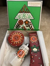 L'occitane en Provence 3PC Green Chestnut Collection Skincare Discontinued NIB