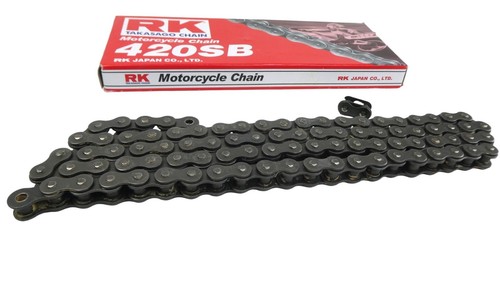 RK Kette 420SB mit 88 Gliedern für Honda Dax Monkey Skyteam Pitbike u.a. chain - Bild 2 von 3