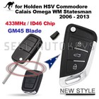 <!--F#f_0-->Suits for Holden Commodore SS SV6 Calais Berlina WM Statesm Flip Remote Key GM45 (For: Holden Calais)<!--F/-->