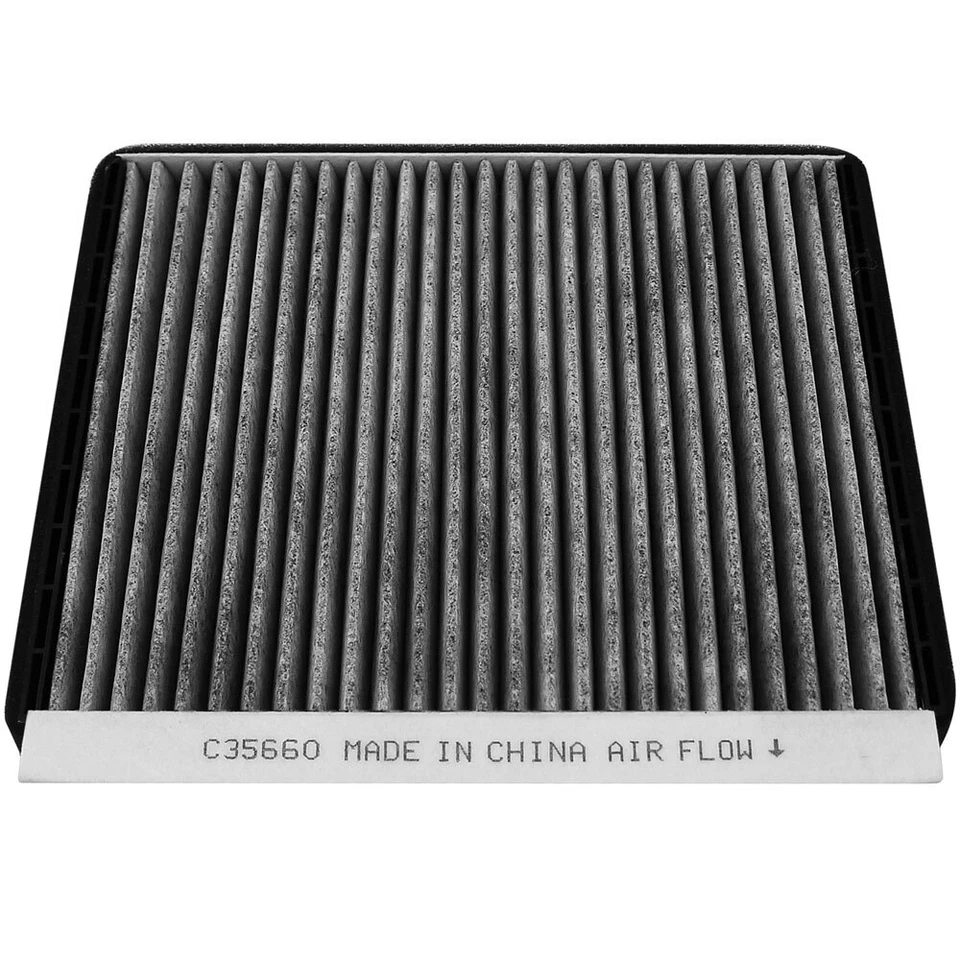 Filtro de aire de cabina carbonizado para Kia Forte Forte5 Rondo 2014 2015 2016 2017 2018 Foto 3 de 4