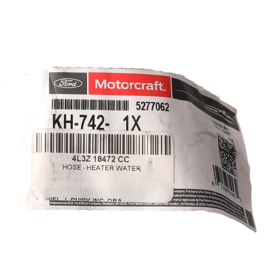 Conjunto de manguera de calefacción 4L3Z-18472-CC nuevo OEM Ford 2004-2008 F-150 Foto 4 de 4