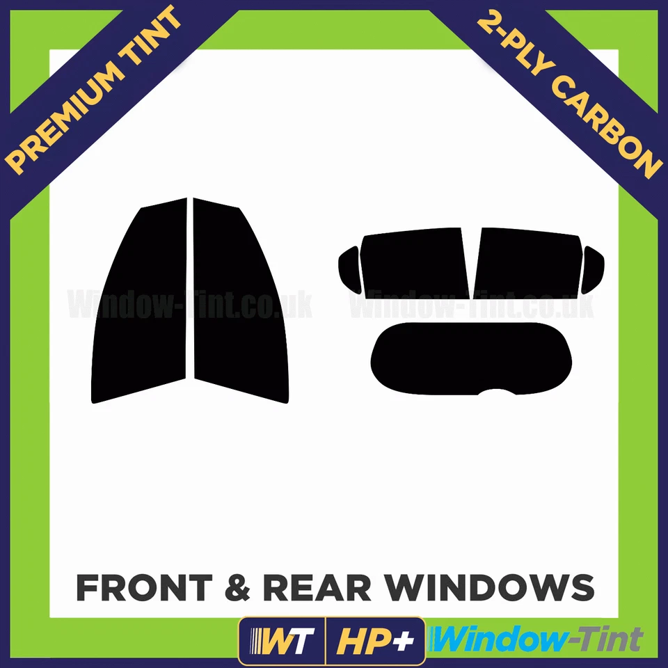 Para Chevrolet Aveo 5 puertas hatchback 05-11 carbono precorte ventana tinte completo 2 capas Foto 2 de 4